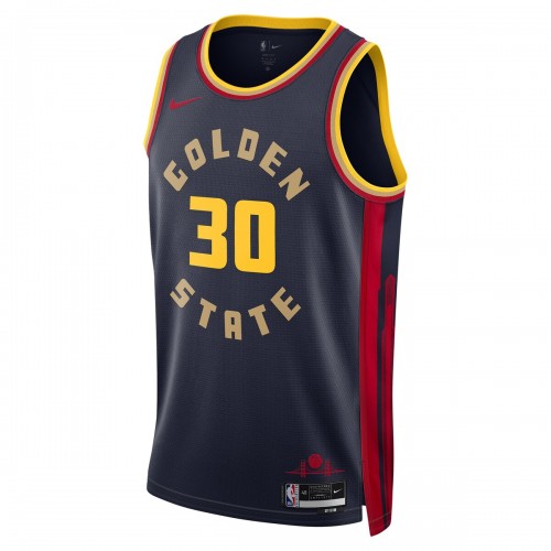 Stephen Curry Golden State Warriors Nike Unisex 2024/25 Swingman Player Jersey - City Edition - Navy