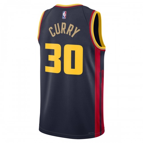 Stephen Curry Golden State Warriors Nike Unisex 2024/25 Swingman Player Jersey - City Edition - Navy