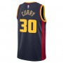 Stephen Curry Golden State Warriors Nike Unisex 2024/25 Swingman Player Jersey - City Edition - Navy