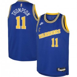 Klay Thompson Golden State Warriors Nike Youth 2022/23 Swingman Jersey Royal - Classic Edition Klay Thompson Golden State Warriors Nike Youth 2022/23 Swingman Jersey Royal - Classic Edition