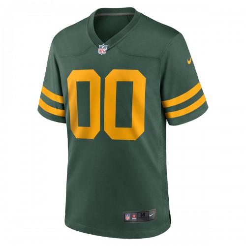 Green Bay Packers Nike Alternate Custom Jersey - Green