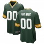 Green Bay Packers Nike Custom Game Jersey - Green