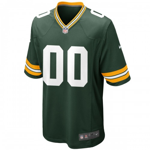 Green Bay Packers Nike Custom Game Jersey - Green