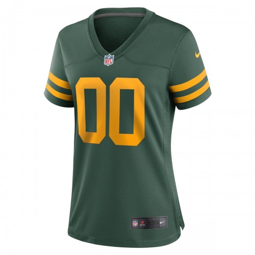 Green Bay Packers Nike Women's Alternate Custom Jersey - Green