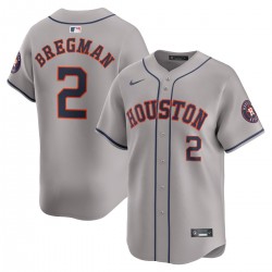 Alex Bregman Houston Astros Nike Away Limited Player Jersey - Gray Alex Bregman Houston Astros Nike Away Limited Player Jersey - Gray