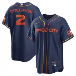 Alex Bregman Houston Astros Nike 2022 City Connect Replica Player Jersey - Navy Alex Bregman Houston Astros Nike 2022 City Connect Replica Player Jersey - Navy