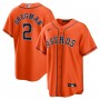 Alex Bregman Houston Astros Nike Alternate Replica Player Name Jersey - Orange
