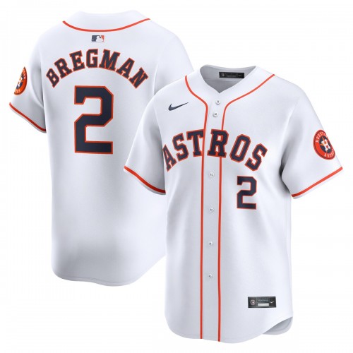 Alex Bregman Houston Astros Nike Home Limited Player Jersey - White