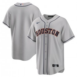 Houston Astros Nike Road Replica Team Jersey - Gray Houston Astros Nike Road Replica Team Jersey - Gray