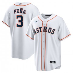 Jeremy Peña Houston Astros Nike Home Replica Jersey - White Jeremy Peña Houston Astros Nike Home Replica Jersey - White