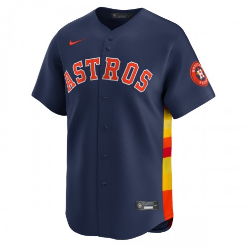 Jose Altuve Houston Astros Nike Alternate Limited Player Jersey – Navy