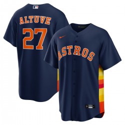 Jose Altuve Houston Astros Nike Alternate Replica Player Name Jersey - Navy Jose Altuve Houston Astros Nike Alternate Replica Player Name Jersey - Navy