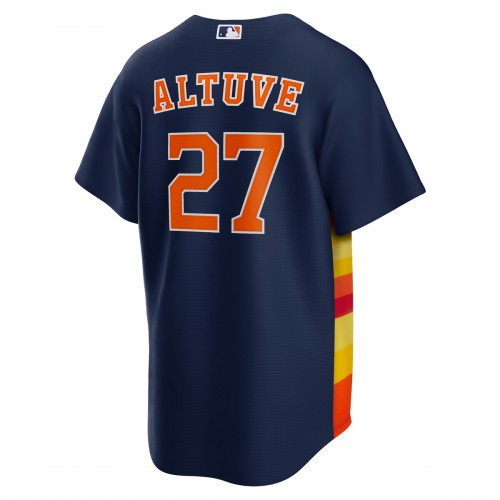 Jose Altuve Houston Astros Nike Alternate Replica Player Name Jersey - Navy
