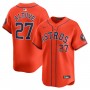 Jose Altuve Houston Astros Nike Alternate Limited Player Jersey – Orange