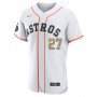 Jose Altuve Houston Astros Nike 2023 Gold Collection Authentic Player Jersey - White