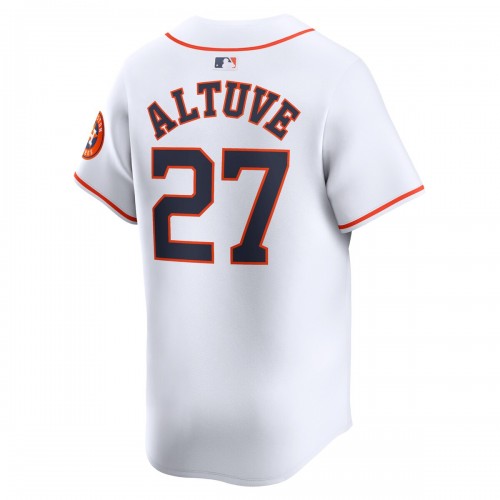 Jose Altuve Houston Astros Nike Home Limited Player Jersey - White