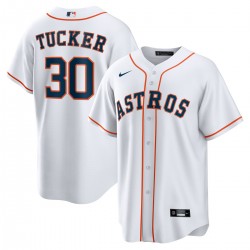 Kyle Tucker Houston Astros Nike Home Official Replica Player Jersey - White Kyle Tucker Houston Astros Nike Home Official Replica Player Jersey - White