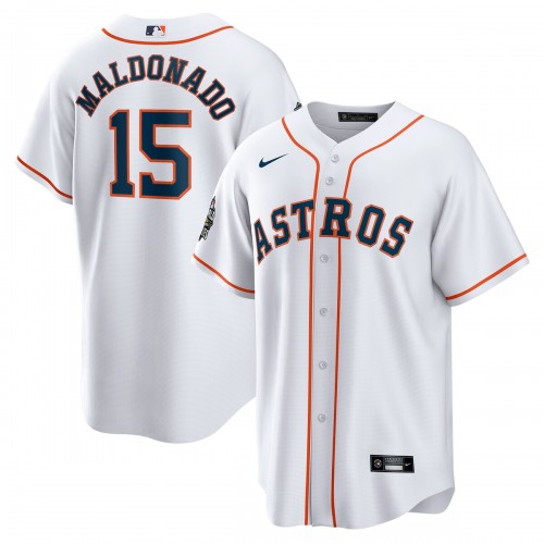 Martín Maldonado Houston Astros Nike Home 2022 World Series Replica Player Jersey - White