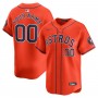 Houston Astros Nike  Alternate Limited Custom Jersey – Orange