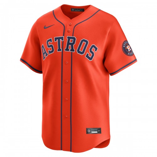 Houston Astros Nike  Alternate Limited Jersey – Orange