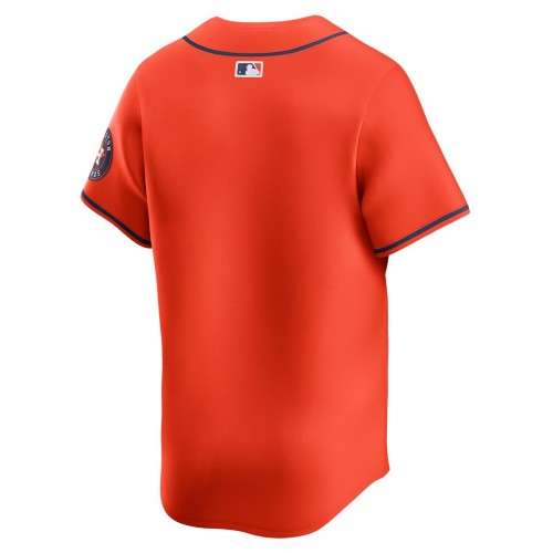 Houston Astros Nike  Alternate Limited Jersey – Orange