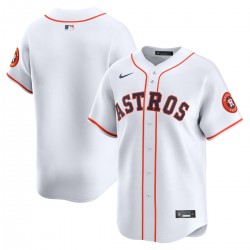 Houston Astros Nike Home Limited Jersey - White Houston Astros Nike Home Limited Jersey - White