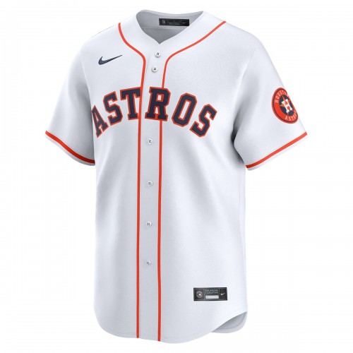 Houston Astros Nike Home Limited Jersey - White