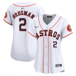 Alex Bregman Houston Astros Nike Women's Home Limited Player Jersey - White Alex Bregman Houston Astros Nike Women's Home Limited Player Jersey - White