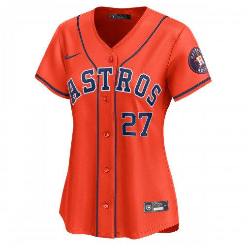 Jose Altuve Houston Astros Nike Women's Alternate Limited Player Jersey – Orange