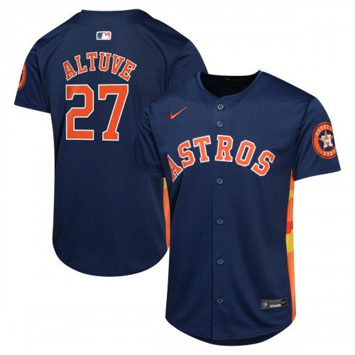 Jose Altuve Houston Astros Nike Youth Alternate Limited Player Jersey - Navy