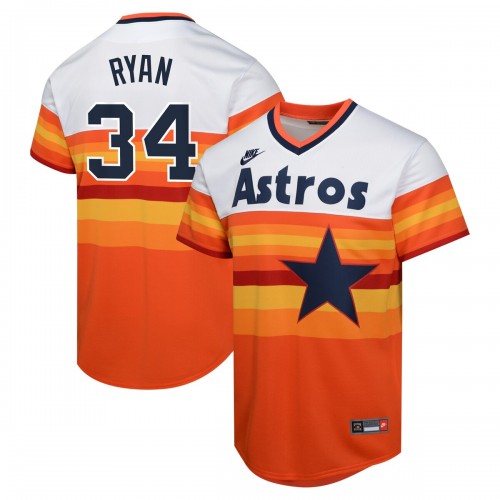 Nolan Ryan Houston Astros Nike Youth Cooperstown Collection Limited Player Jersey - White