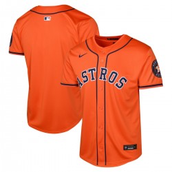 Houston Astros Nike Youth Alternate Limited Jersey - Orange Houston Astros Nike Youth Alternate Limited Jersey - Orange