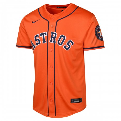 Houston Astros Nike Youth Alternate Limited Jersey - Orange