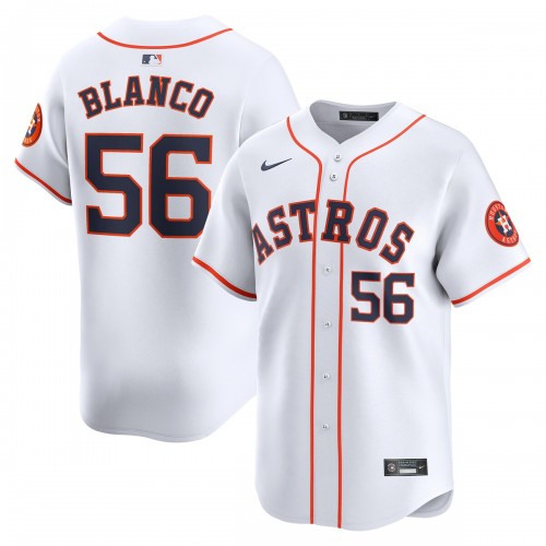 Ronel Blanco Houston Astros Nike Youth Home Limited Player Jersey - White