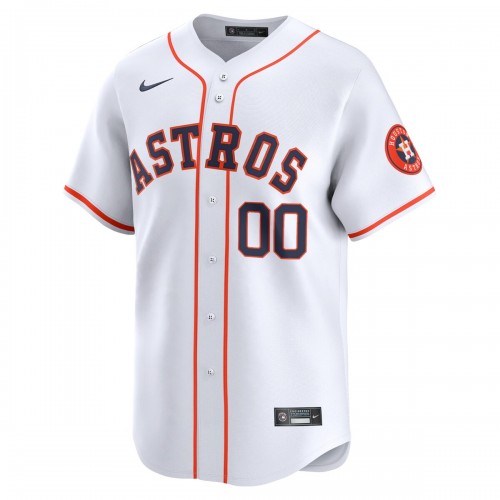 Houston Astros Nike Youth Home Limited Custom Jersey - White