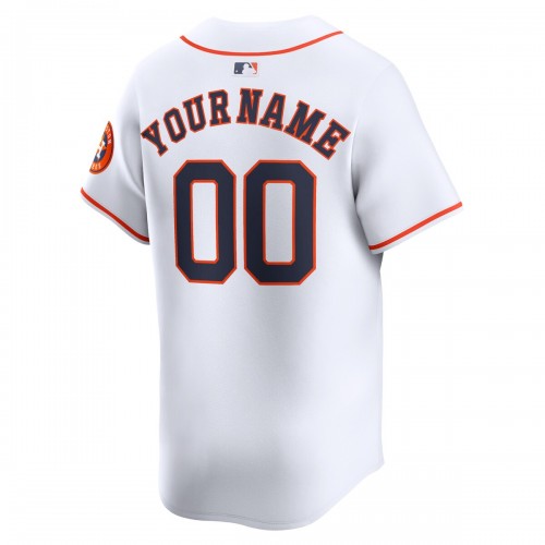 Houston Astros Nike Youth Home Limited Custom Jersey - White