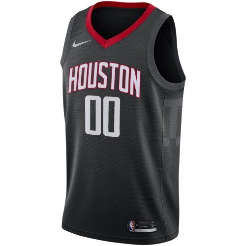 Houston Rockets Nike Swingman Custom Jersey Black - Statement Edition