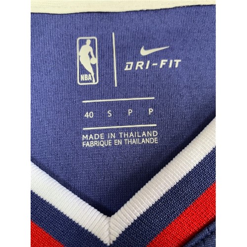 Men's LA Clippers Kawhi Leonard #2 Blue 19-20 Swingman Jersey - Icon Edition