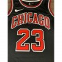 Men's Chicago Bulls Michael Jordan #23  Black Swingman Jersey
