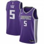 Men's Sacramento Kings De'Aaron Fox #5 Nike Purple Swingman Jersey - Icon Edition