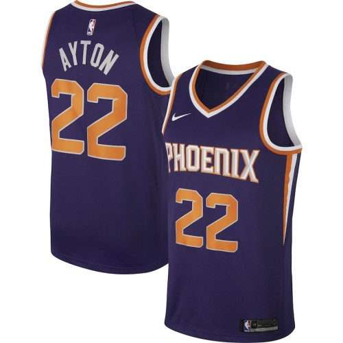 Men's Phoenix Suns DeAndre Ayton #22 Nike Purple 2020/21 Swingman Jersey - Icon Edition