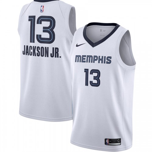 Men's Memphis Grizzlies Jaren Jackson Jr. #13 Nike White 19/20 Swingman Jersey - Association Edition