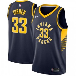 Men's Indiana Pacers Myles Turner #33 Nike Navy Swingman Jersey - Icon Edition Men's Indiana Pacers Myles Turner #33 Nike Navy Swingman Jersey - Icon Edition