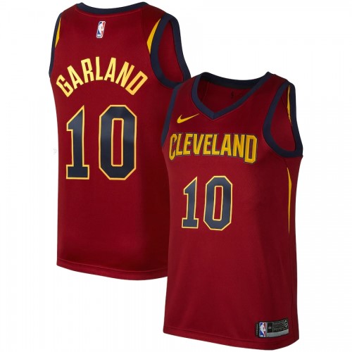 Men's Cleveland Cavaliers Darius Garland #10 Nike Wine Swingman Jersey - Icon Edition