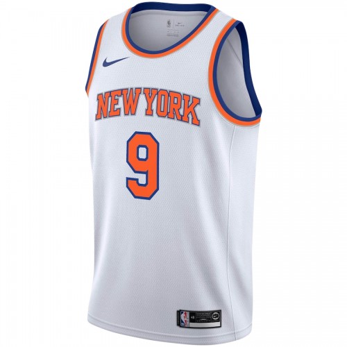 Men's New York Knicks RJ Barrett #9 Nike White 2019/20 Swingman Jersey - Association Edition