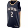 Men's New Orleans Pelicans Lonzo Ball #2 Nike Navy 2020/21 Swingman Jersey - Icon Edition