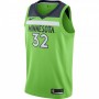 Men's Minnesota Timberwolves Karl-Anthony Towns #32 Nike Green Swingman Jersey - Statement Edition