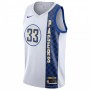 Men's Indiana Pacers Myles Turner #33 Nike White 2019/20 Finished Swingman Jersey - City Edition