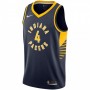Men's Indiana Pacers Victor Oladipo #4 Nike Navy Swingman Jersey - Icon Edition