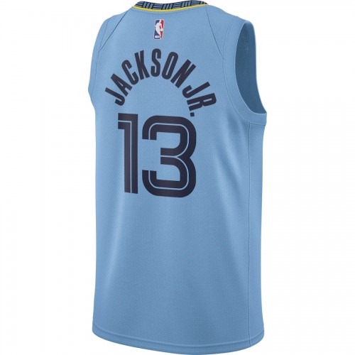 Men's Memphis Grizzlies Jaren Jackson Jr. #13 Nike Blue 19/20 Swingman Jersey - Statement Edition